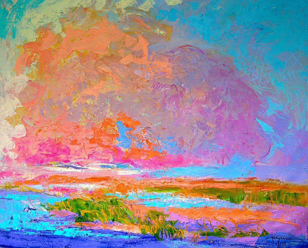Df386Splash Your Colors In The Sky 5700 art print by Dorothy Fagan for $57.95 CAD