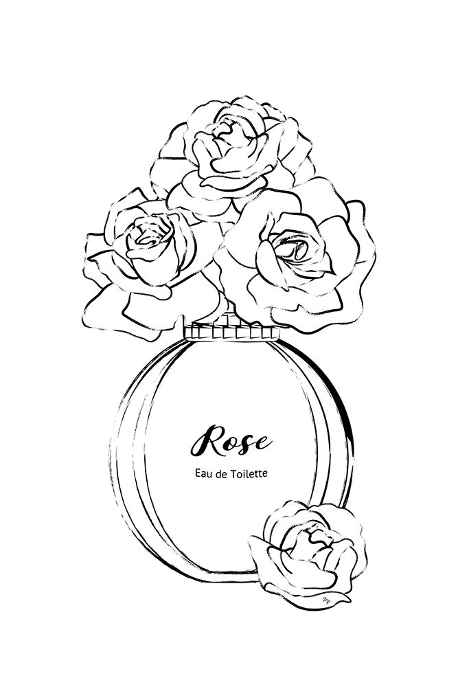 Rose Perfume art print by Martina for $57.95 CAD