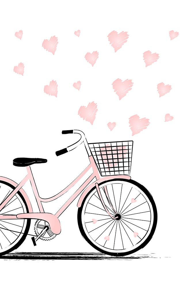 Love Bike art print by Martina for $57.95 CAD