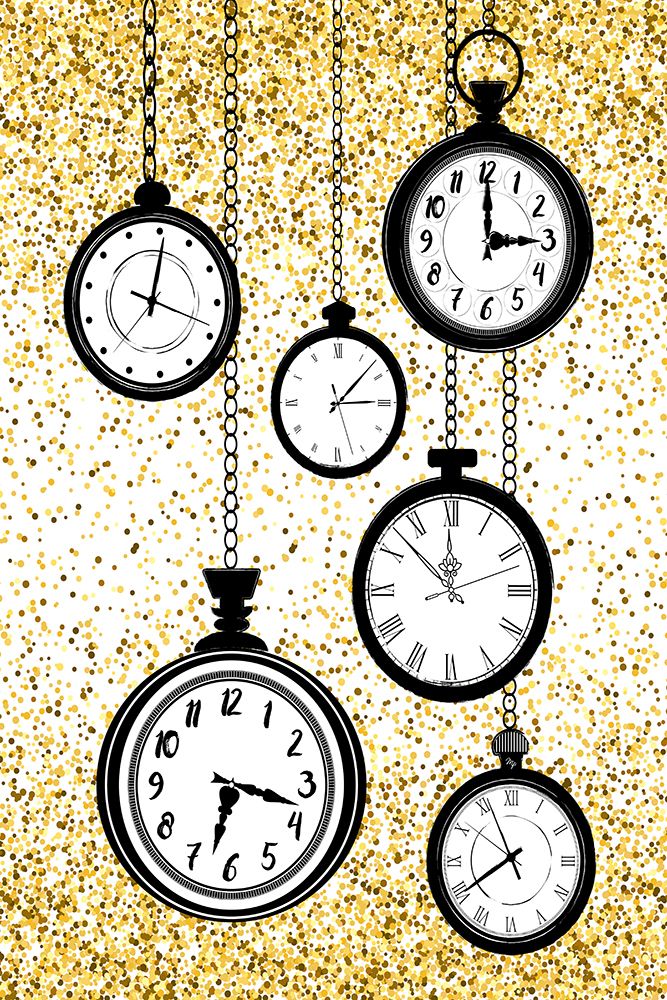 Glitter Watch art print by Martina for $57.95 CAD
