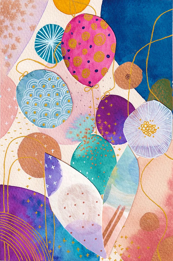 Balloons For Nino art print by Camille Contini for $57.95 CAD