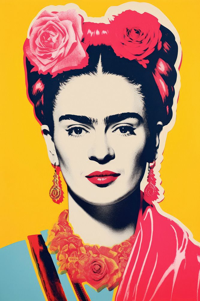 Oh Frida No 1 art print by Treechild for $57.95 CAD