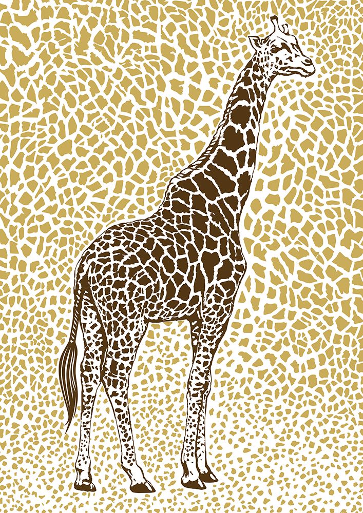 The Majestic Giraffe art print by Carlo Kaminski for $57.95 CAD