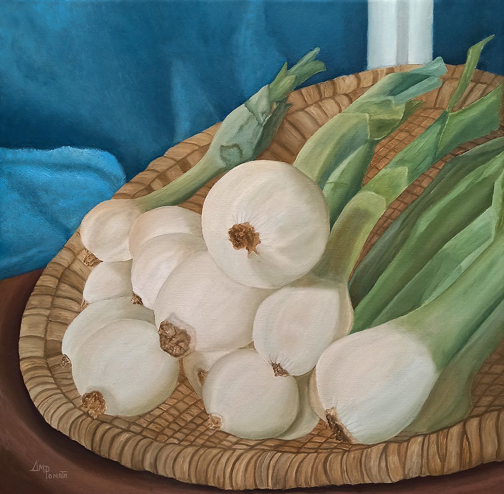 Onions art print by Angeles M. Pomata for $57.95 CAD