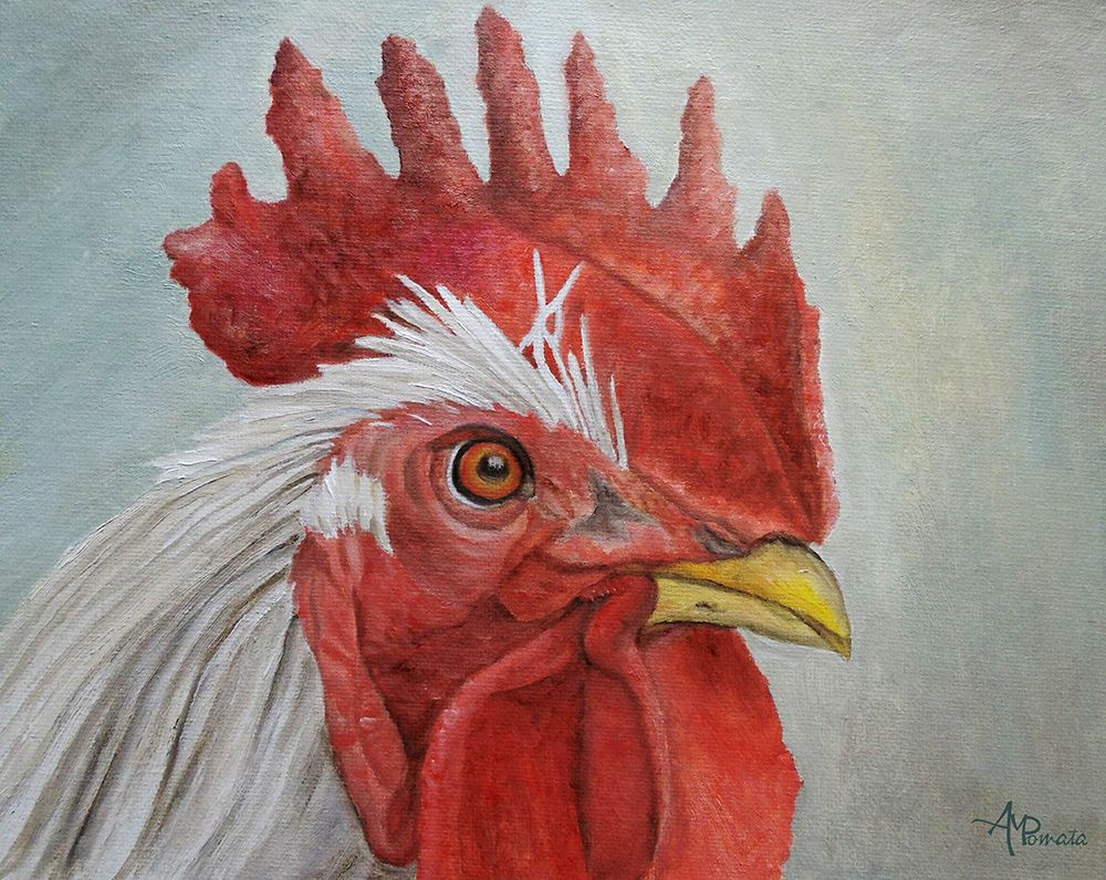 Mister Rooster art print by Angeles M. Pomata for $57.95 CAD