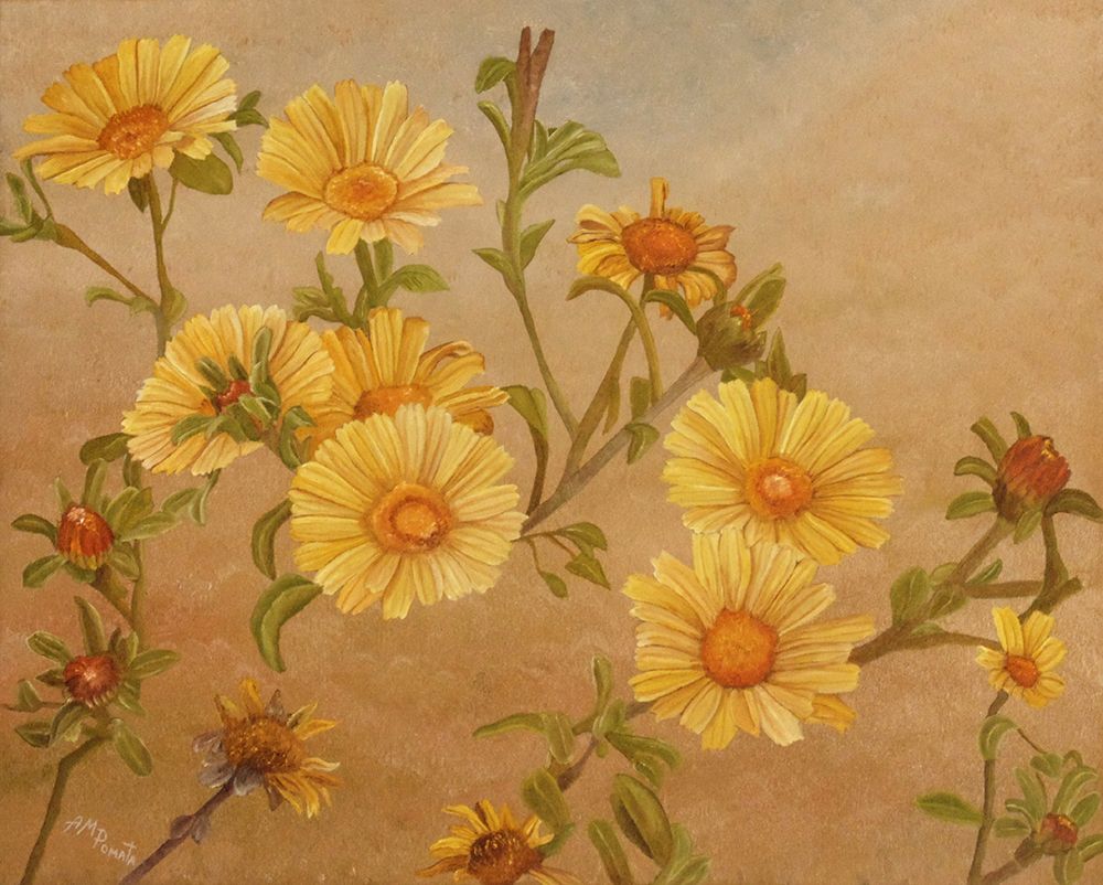 Yellow Daisies art print by Angeles M. Pomata for $57.95 CAD