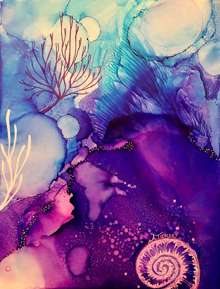 Galaxy Reef art print by Amy Tieman for $57.95 CAD