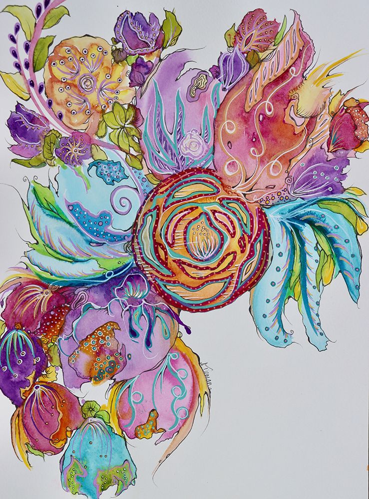 Bloomies art print by Amy Tieman for $57.95 CAD