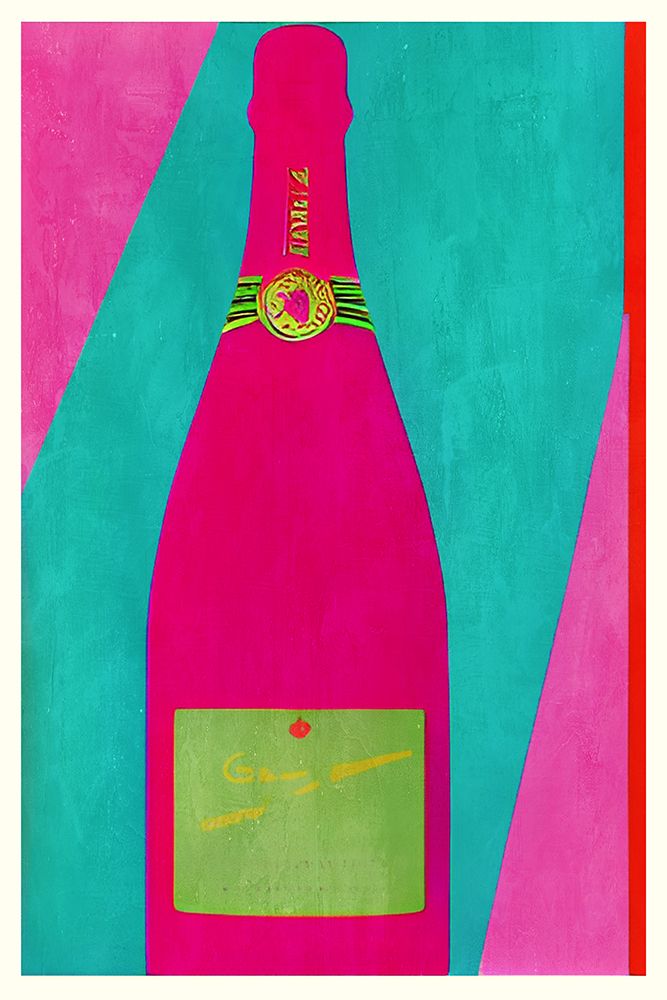 Pink Champagne art print by Bo Anderson for $57.95 CAD