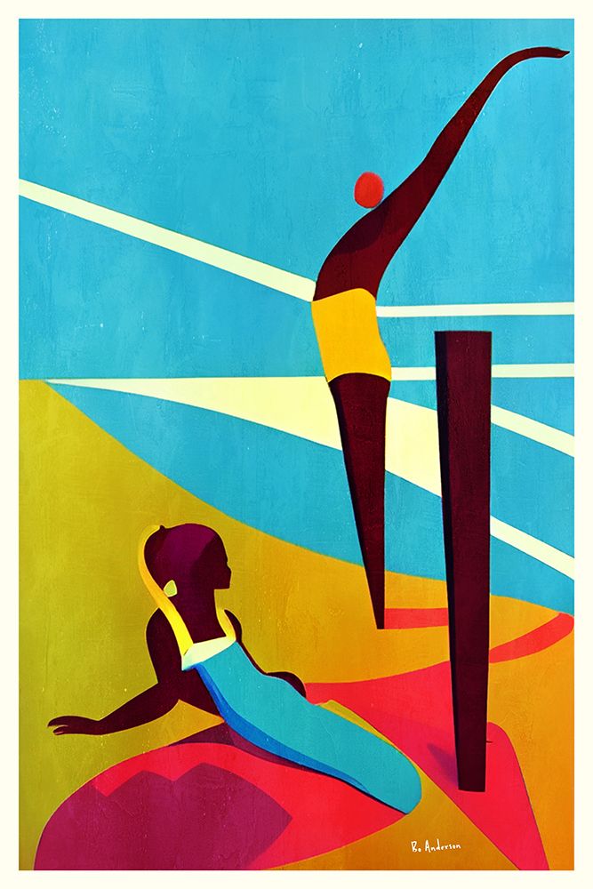 Martinique, 1958 art print by Bo Anderson for $57.95 CAD