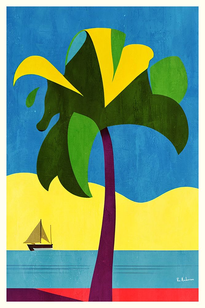 Playa Del Carmen art print by Bo Anderson for $57.95 CAD