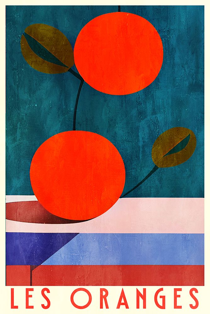 Les Oranges art print by Bo Anderson for $57.95 CAD