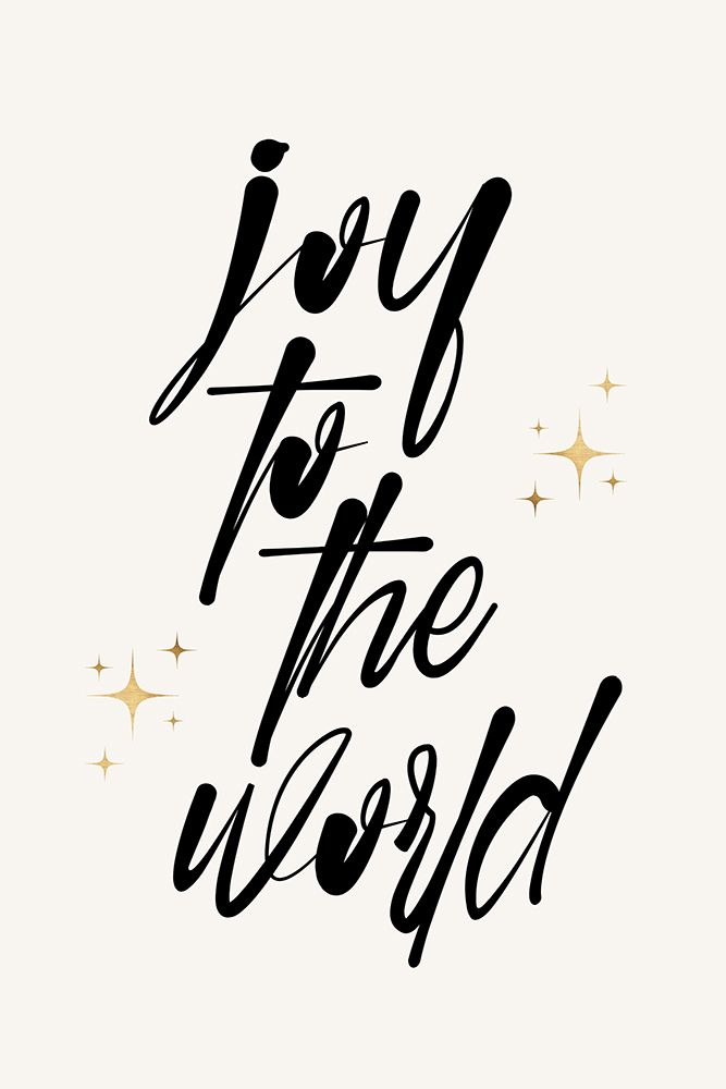 Joy To The World art print by Kubistika for $57.95 CAD