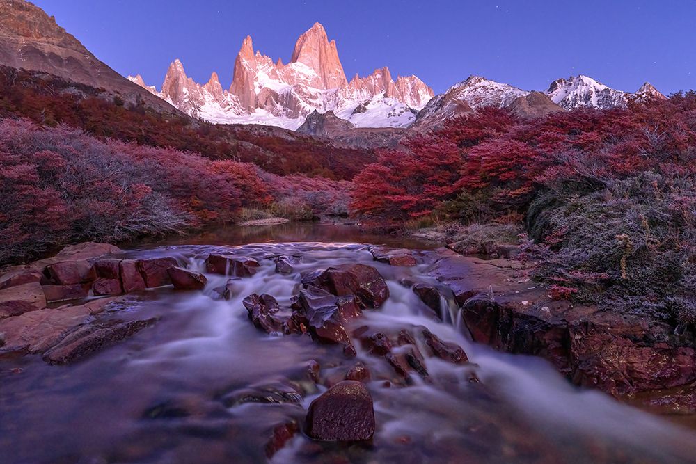 Tranquil Morning In Patagonia art print by Lijuan Yuan for $57.95 CAD
