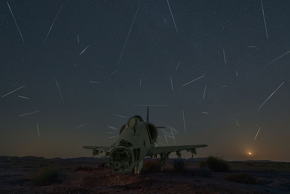 Perseids Rage art print by Arie Burla for $57.95 CAD