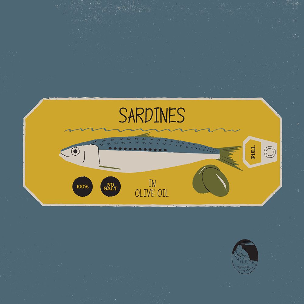 Sardines art print by Vision Grasp Art for $57.95 CAD