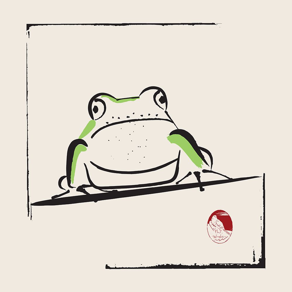 Frog art print by Vision Grasp Art for $57.95 CAD