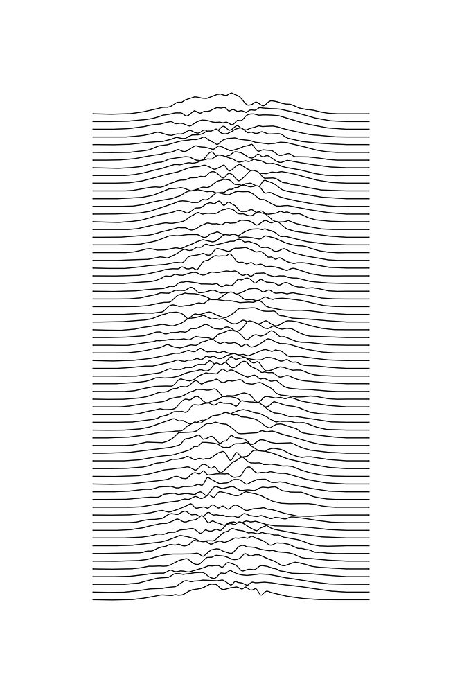 Mono Waveform art print by Amini54 for $57.95 CAD