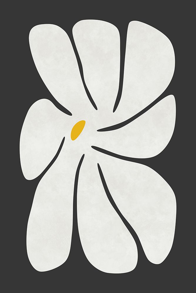 White Daisy art print by Amini54 for $57.95 CAD