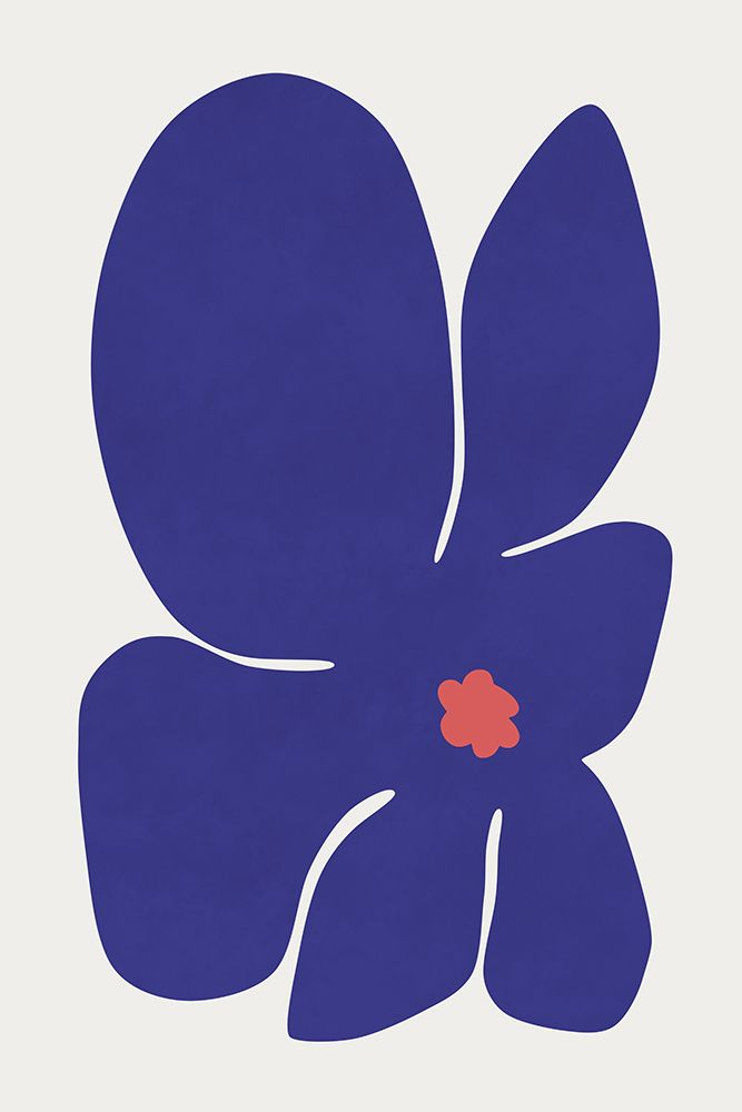 Blue Lily Flower art print by Amini54 for $57.95 CAD