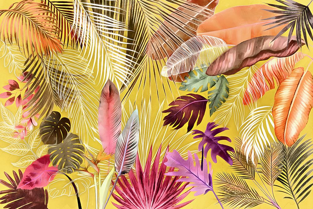 Tropical Foliage 07 art print by Amini54 for $57.95 CAD