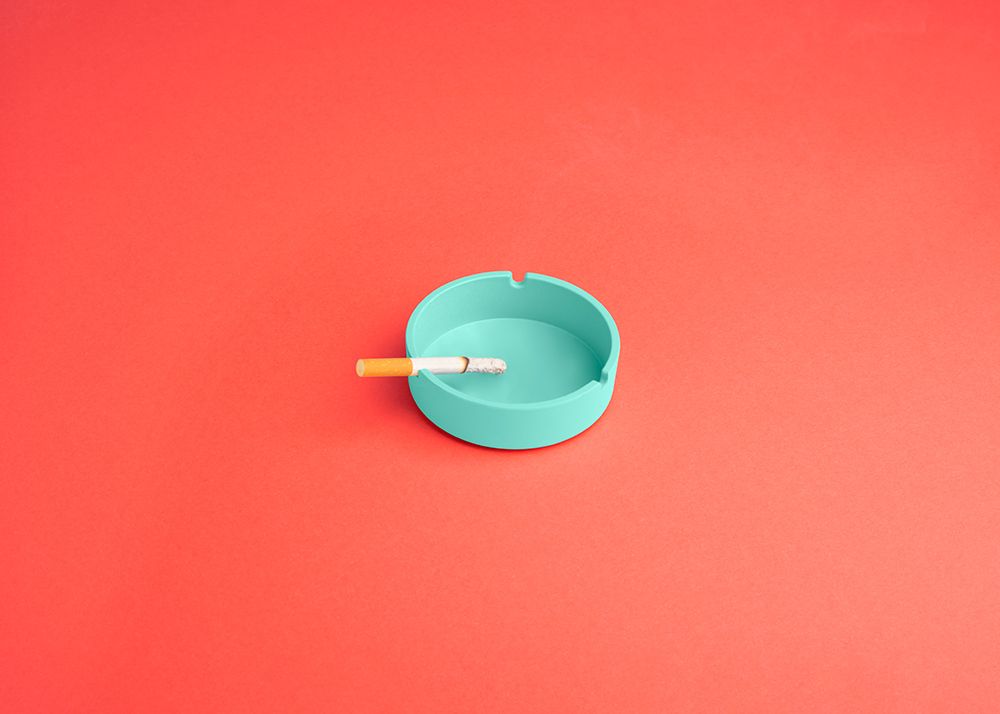 Ashtray art print by Julia Ramiro for $57.95 CAD