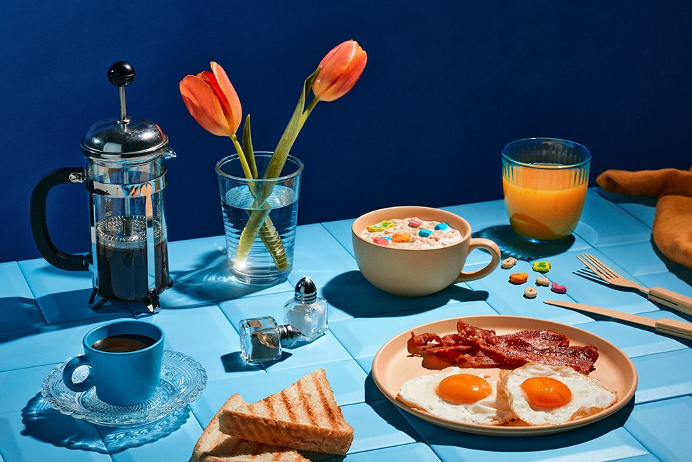 Breakfast.3 art print by Julia Ramiro for $57.95 CAD