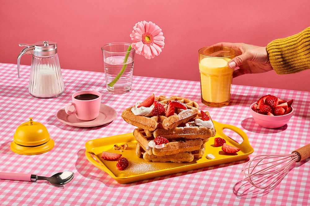 Breakfast.2 art print by Julia Ramiro for $57.95 CAD