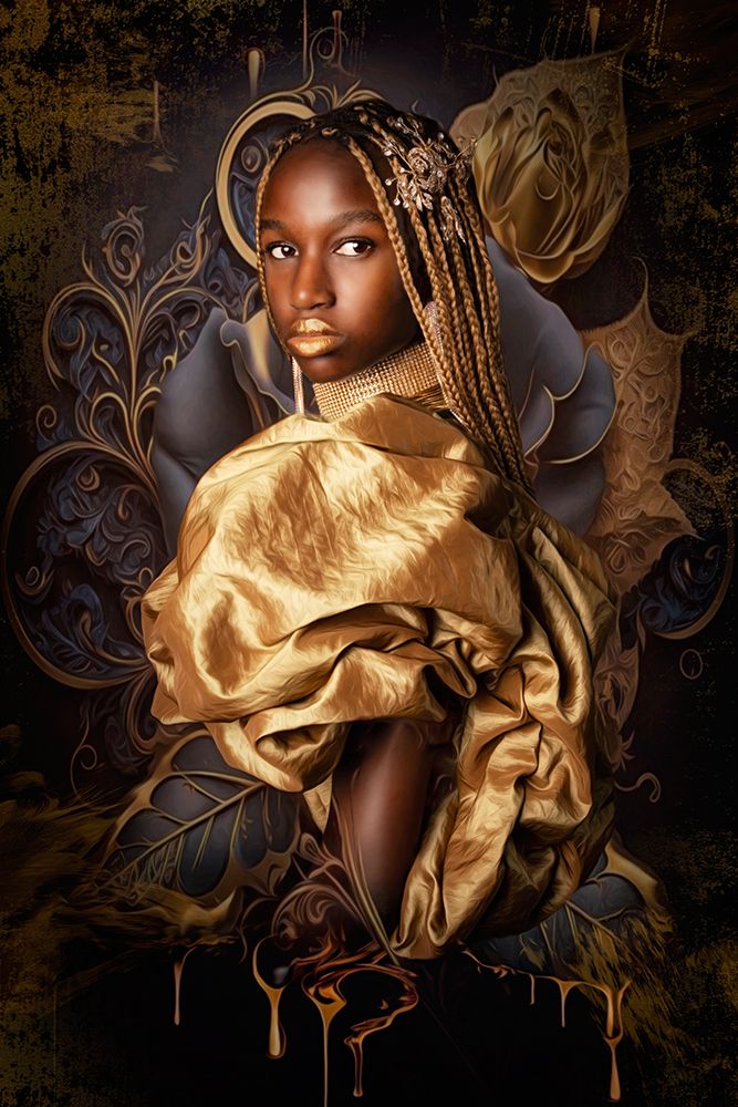 The Golden Girl art print by Carola Kayen-Mouthaan for $57.95 CAD