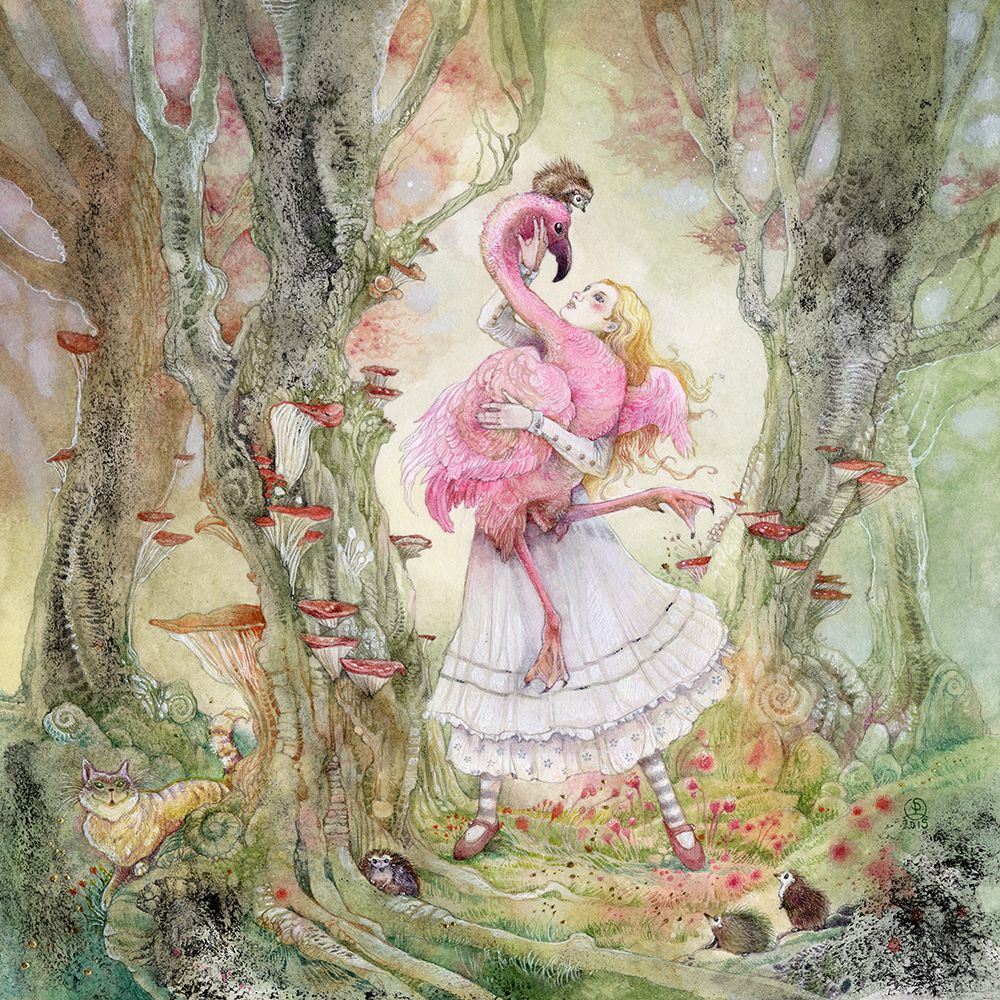 Alice In Wonderland art print by Stephanie Law for $57.95 CAD