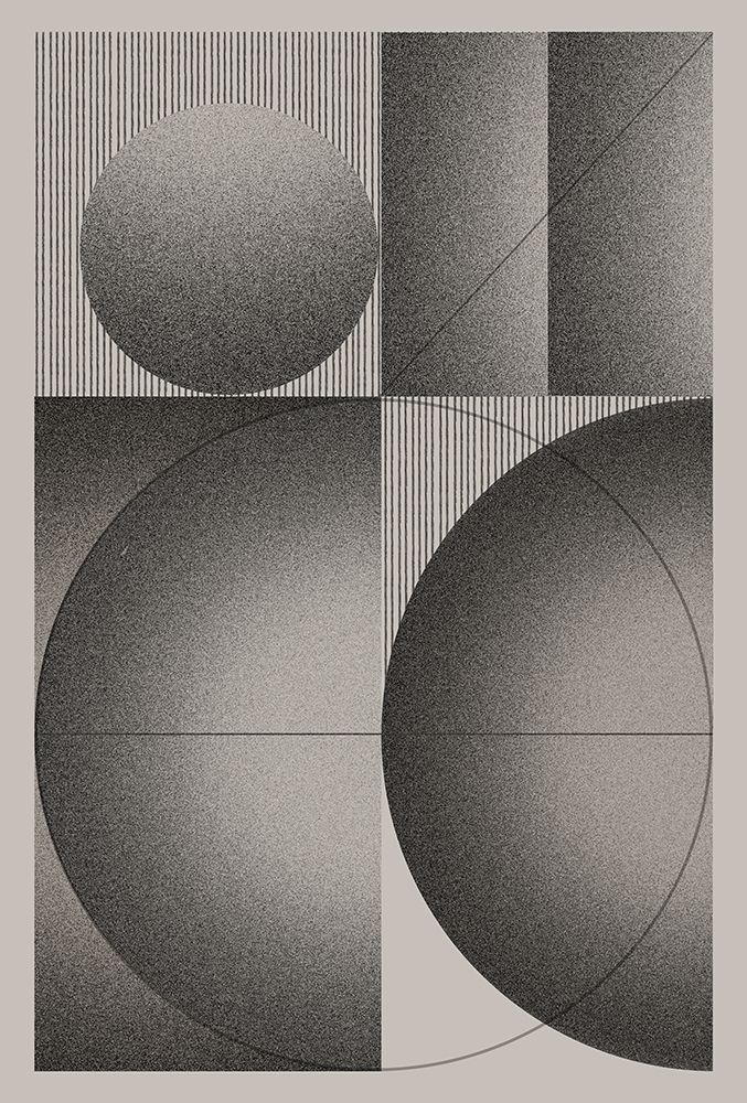 Modernist Geometry Graphic art print by The Miuus Studio for $57.95 CAD