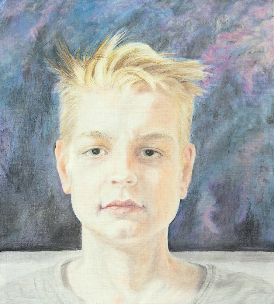 Jungenportrait art print by Eva Galonska for $57.95 CAD