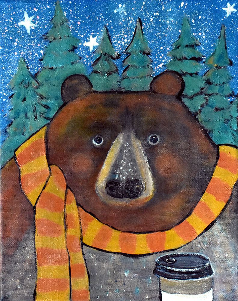 Edgar a Bear art print by Andrea Doss for $57.95 CAD