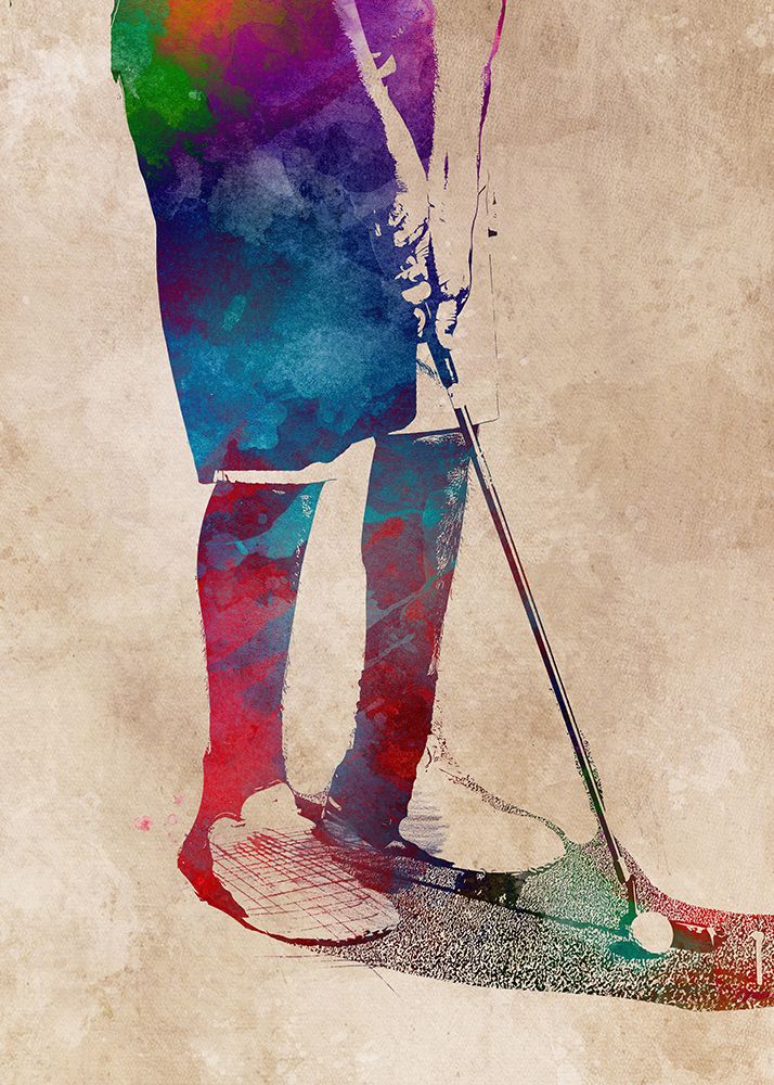 Golf Sport Art (5) art print by Justyna Jaszke for $57.95 CAD