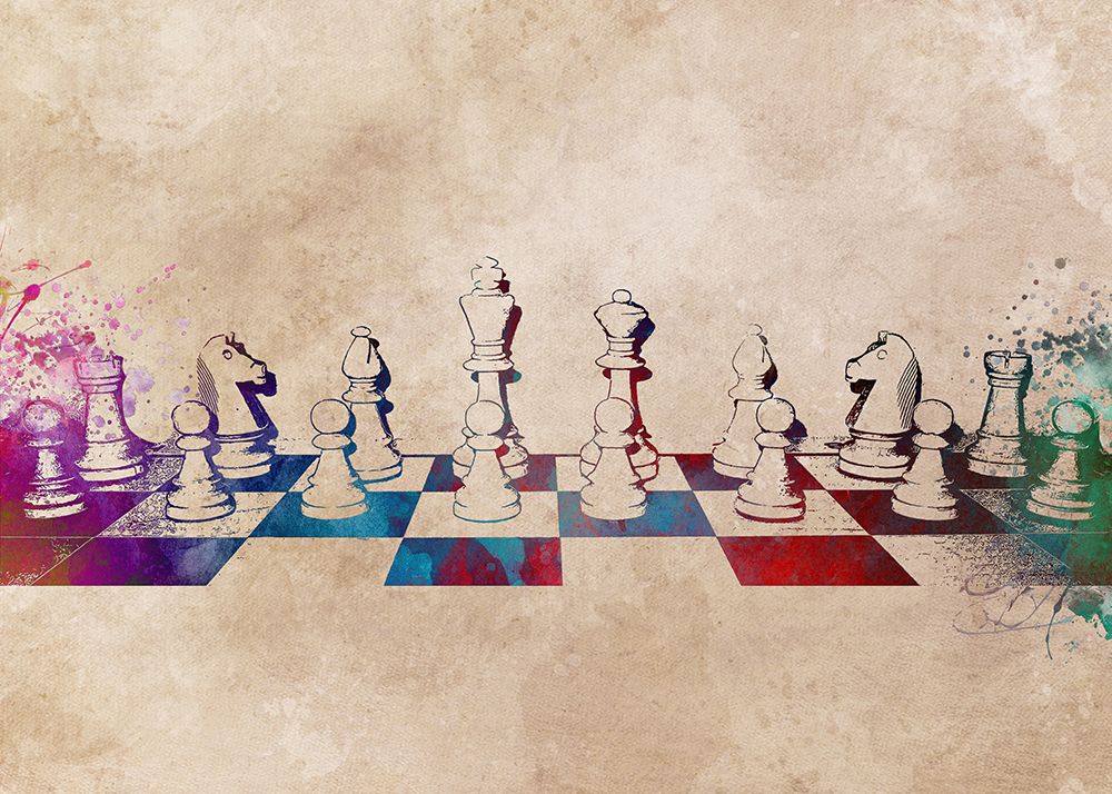 Chess Sport Art 2 art print by Justyna Jaszke for $57.95 CAD