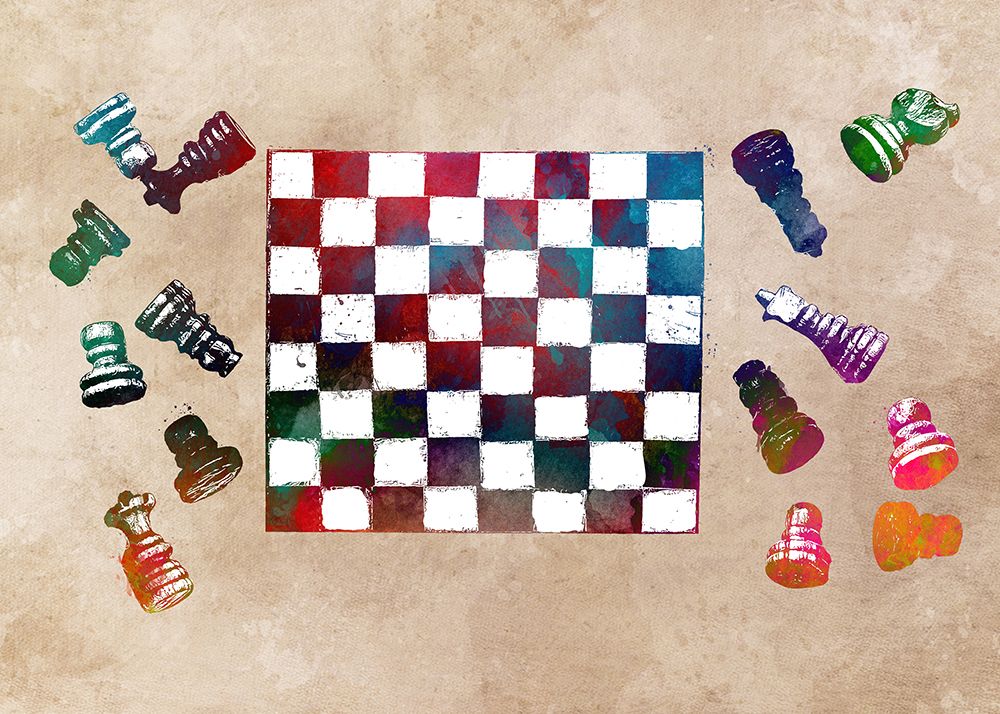 Chess Sport Art 4 art print by Justyna Jaszke for $57.95 CAD