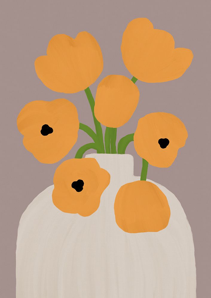 Yellow Flowers art print by Orara Studio for $57.95 CAD