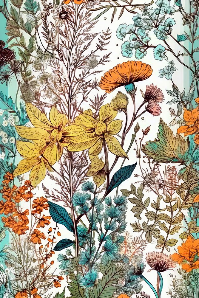 Meadow Flowers 7 art print by Justyna Jaszke for $57.95 CAD