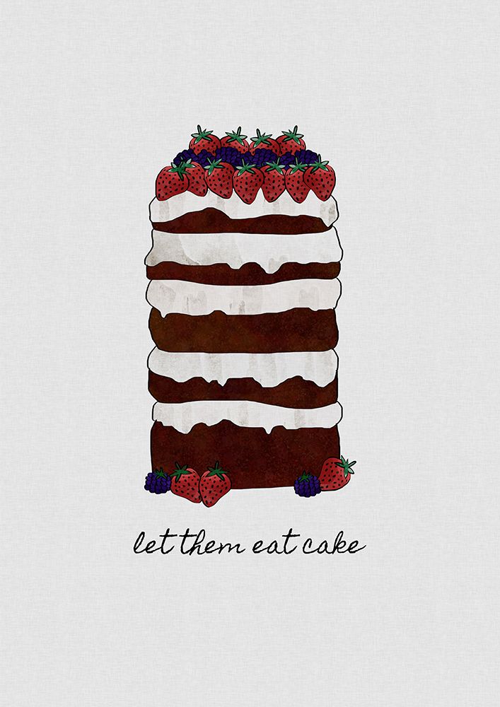 Let Them Eat Cake art print by Orara Studio for $57.95 CAD