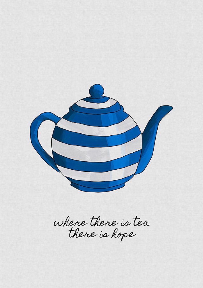 Where There Is Tea art print by Orara Studio for $57.95 CAD