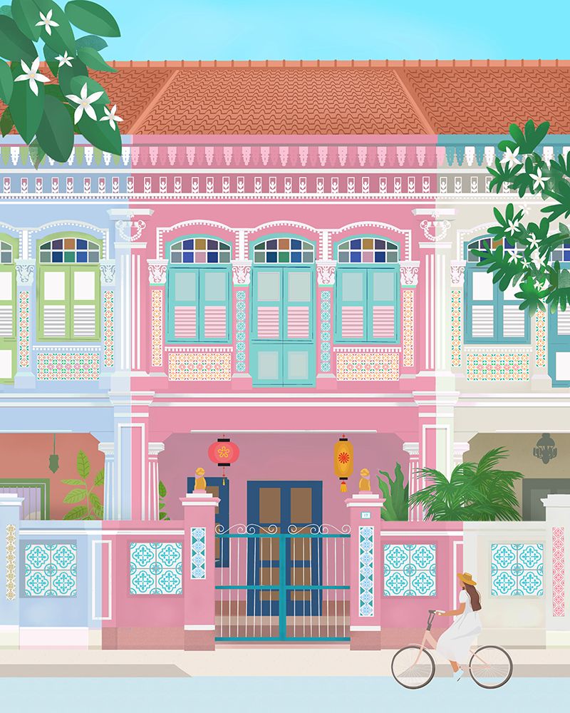 Singapore art print by Petra Lizde for $57.95 CAD