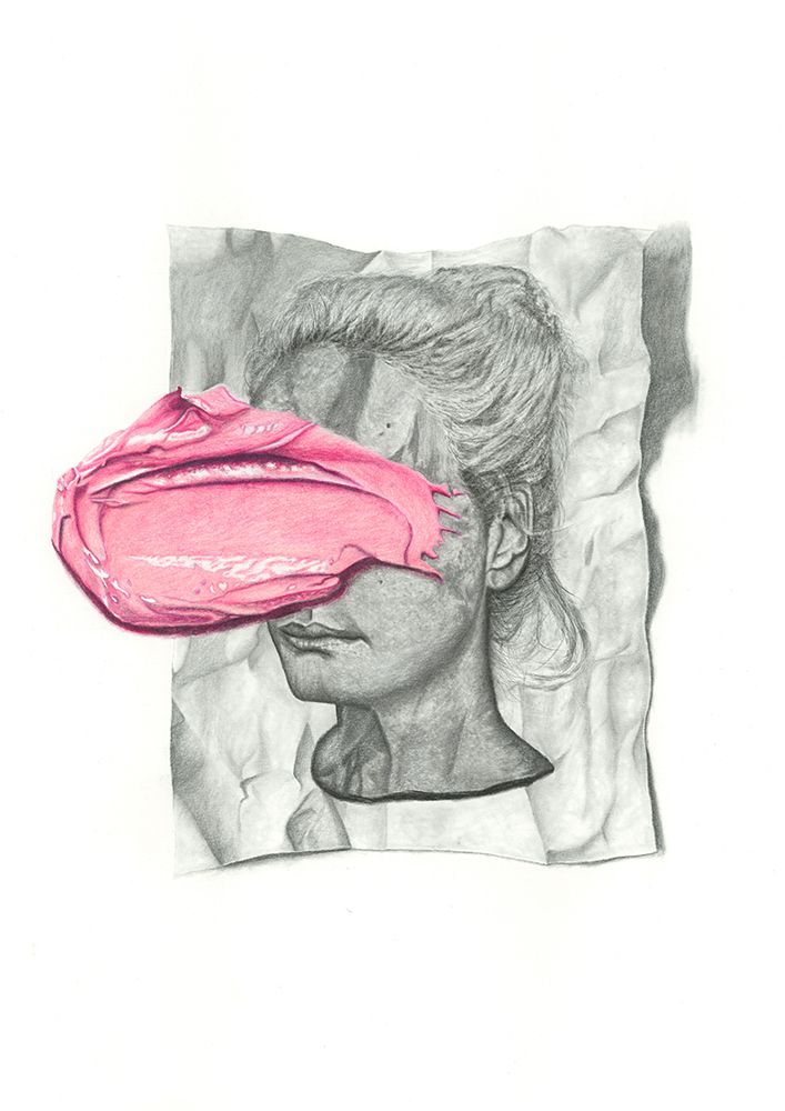 Paint Blob X Femme art print by Akin Durodola for $57.95 CAD