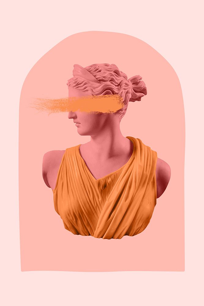 Artemispinkorange2 Ratio art print by Grace Digital Art for $57.95 CAD