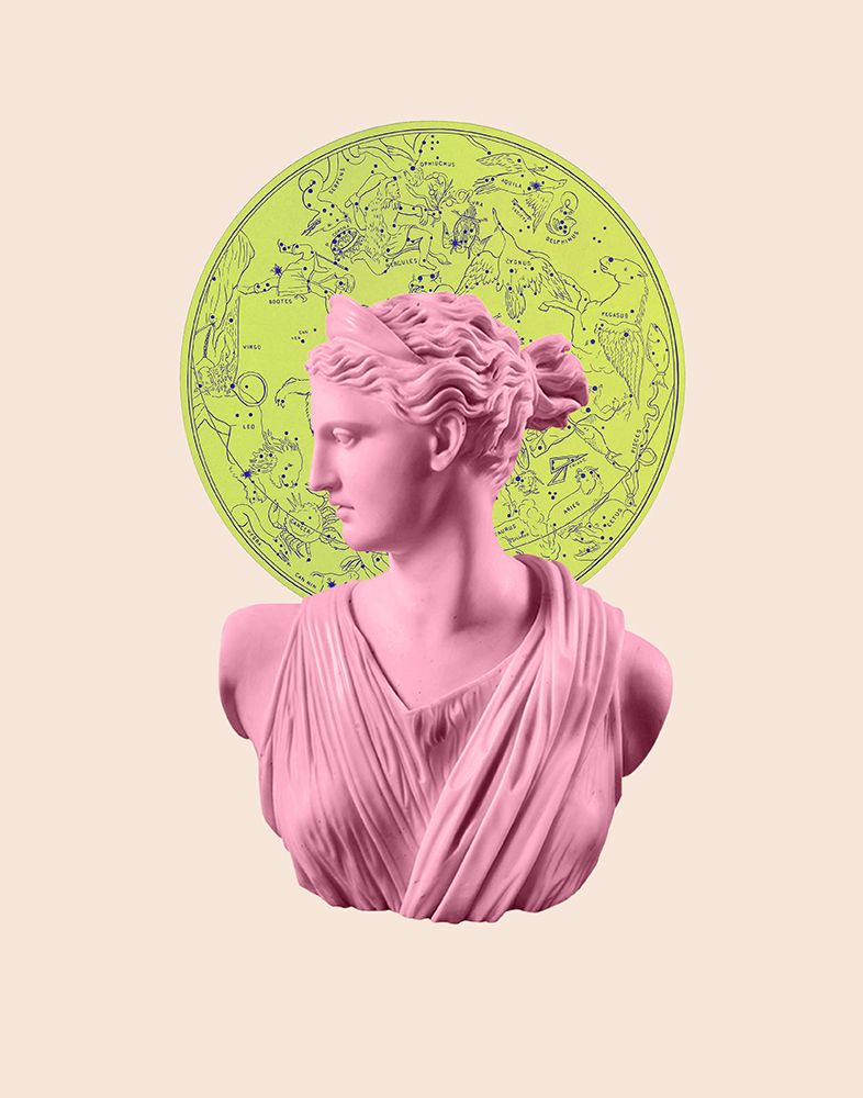 Artemisneonzodiac Size11X14 art print by Grace Digital Art for $57.95 CAD