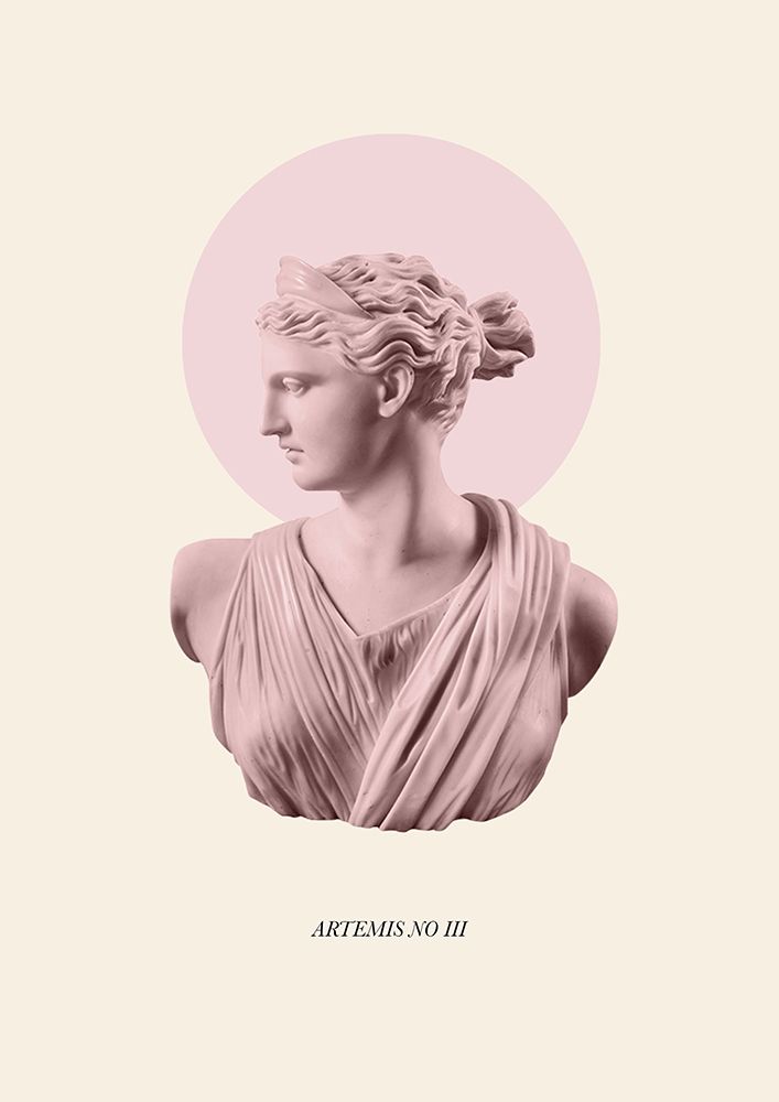 Pink Artemis With Halo art print by Grace Digital Art for $57.95 CAD
