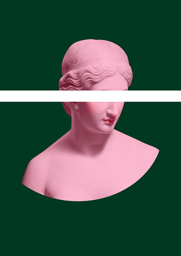 Pink And Green Artemis art print by Grace Digital Art for $57.95 CAD