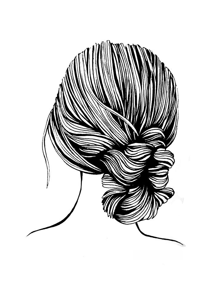 Coiffure 4 1 art print by Laura Gervais for $57.95 CAD
