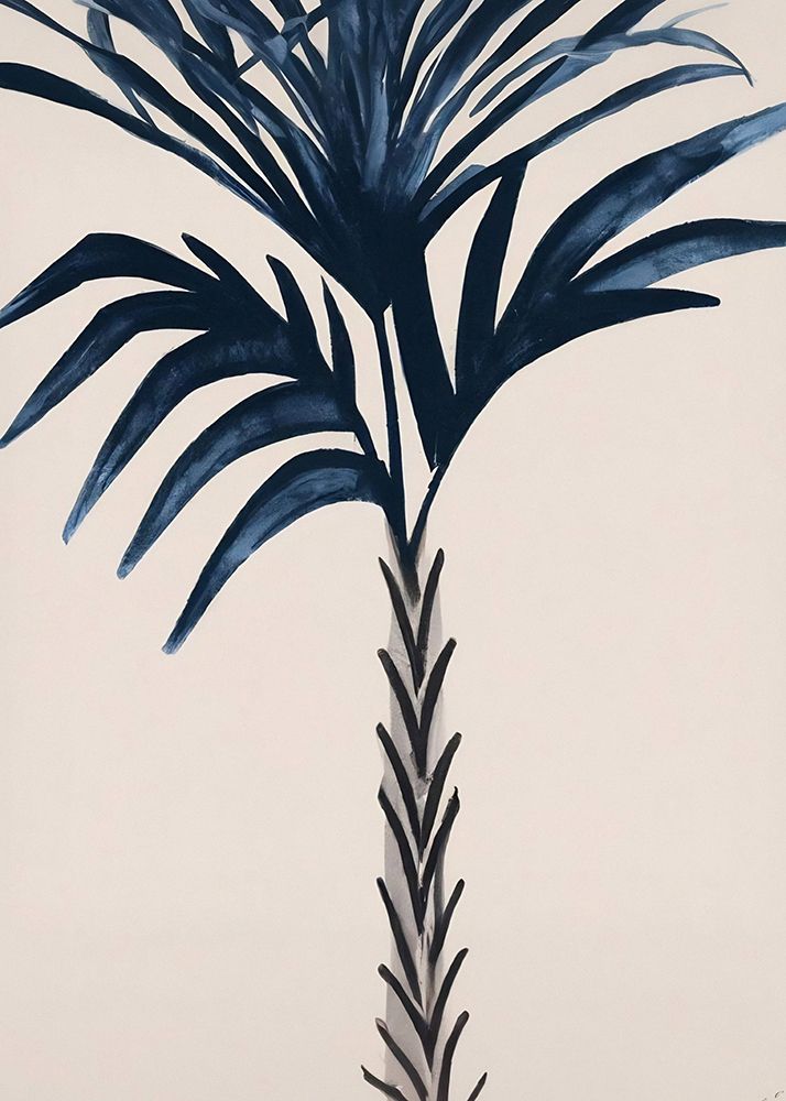 Indigo Palm Love art print by Merel Takken for $57.95 CAD
