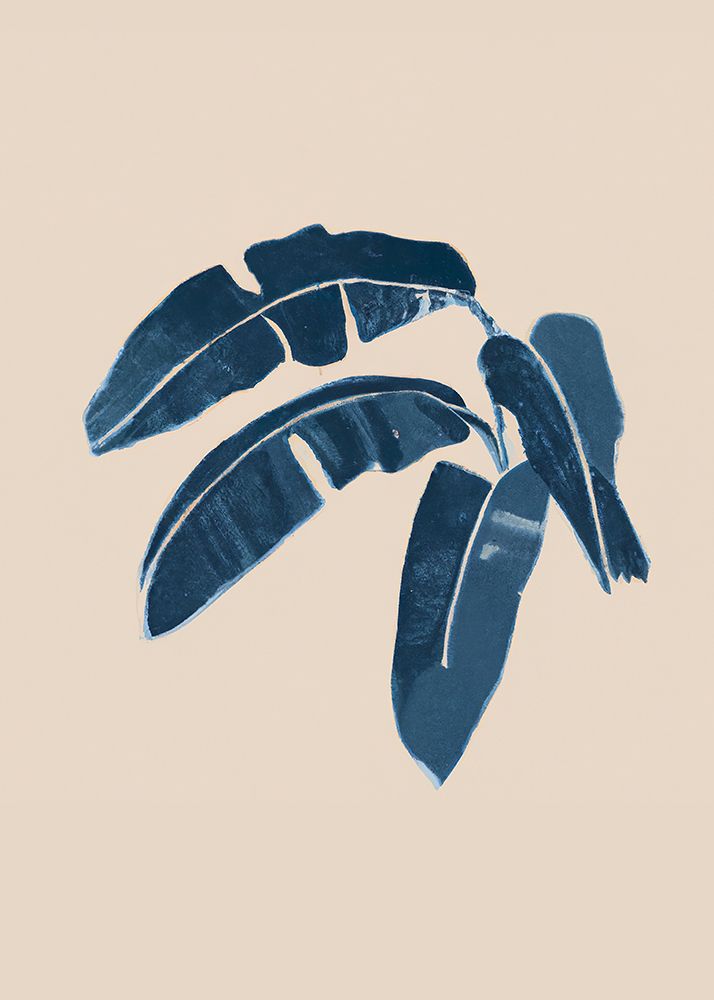 Palm Indigo art print by Merel Takken for $57.95 CAD