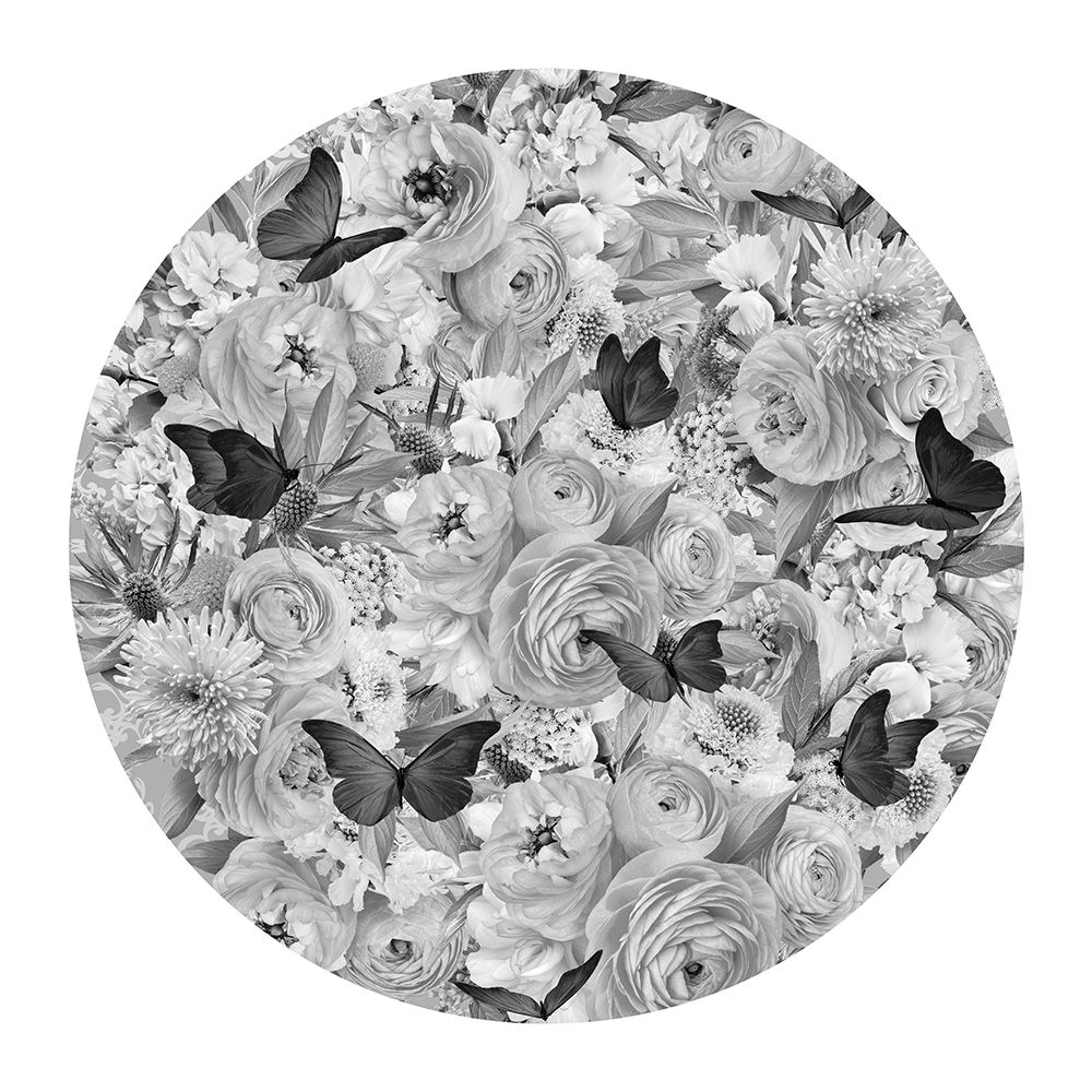 Candy Blooms Black A White art print by Sue Skellern for $57.95 CAD